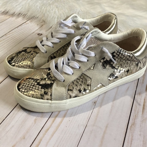 Steve Madden Pursued snake print sneakers size 10 - Picture 2 of 13